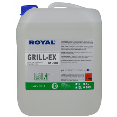 Płyn do czyszczenia grilli i piekarników Grill-Ex Royal 10 l